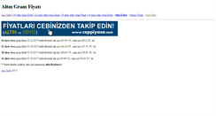 Desktop Screenshot of altingramfiyati.com