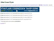 Tablet Screenshot of altingramfiyati.com